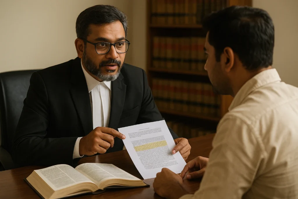 Legal guidance for divorce in India: advocate explains statute to client