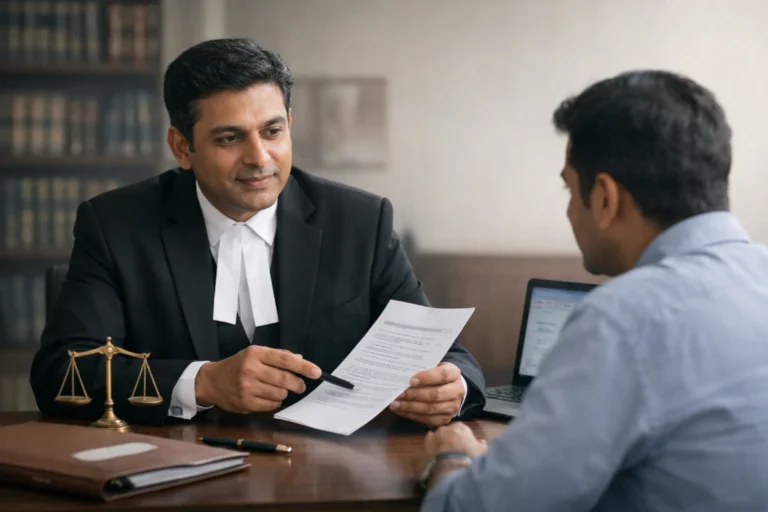 What is vakalat: advocate explains vakalat form to client in Indian law office